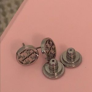 Tory Burch Silver Earrings